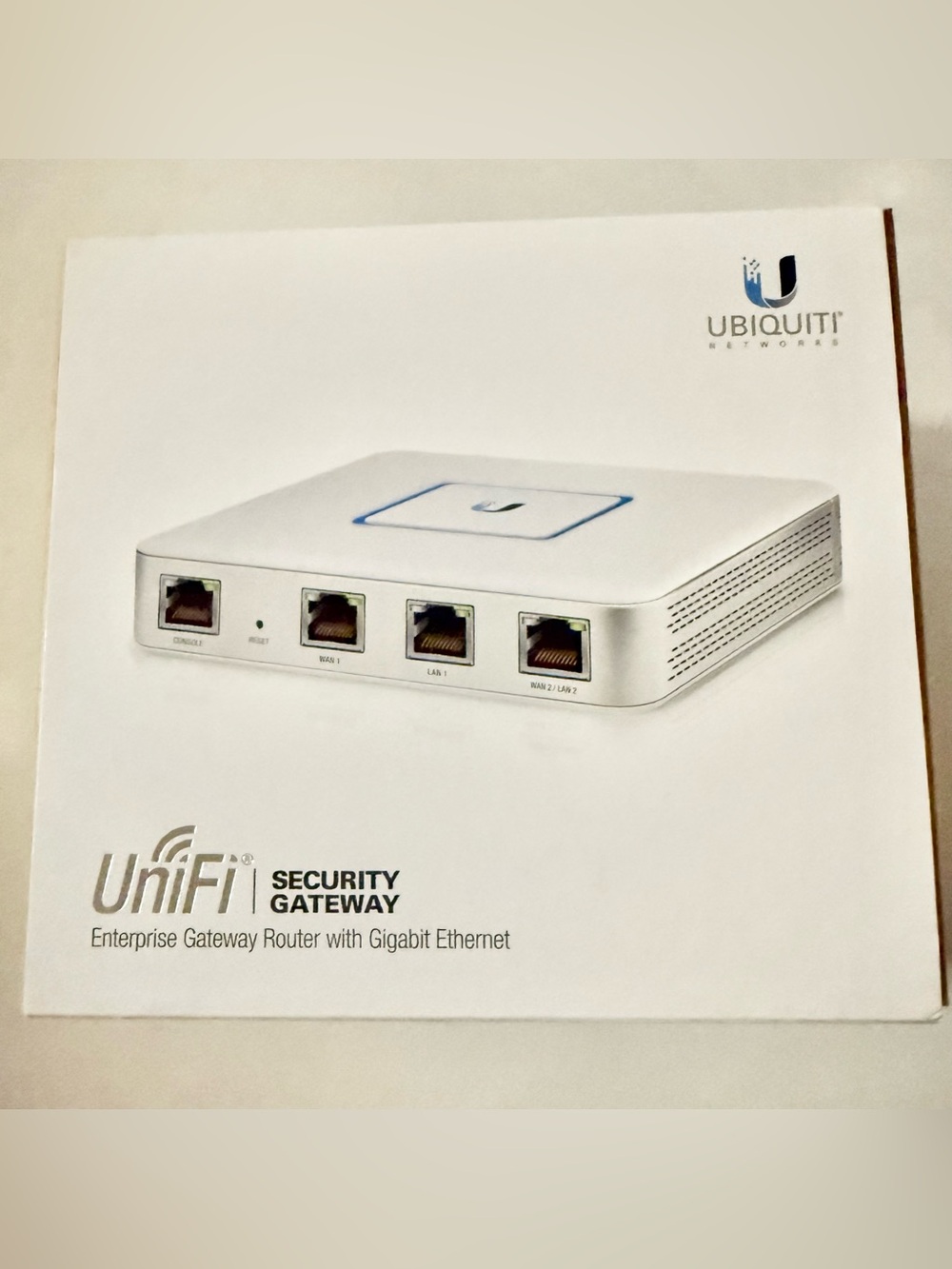 Ubiquiti Networks UNIFI Security Gateway Router